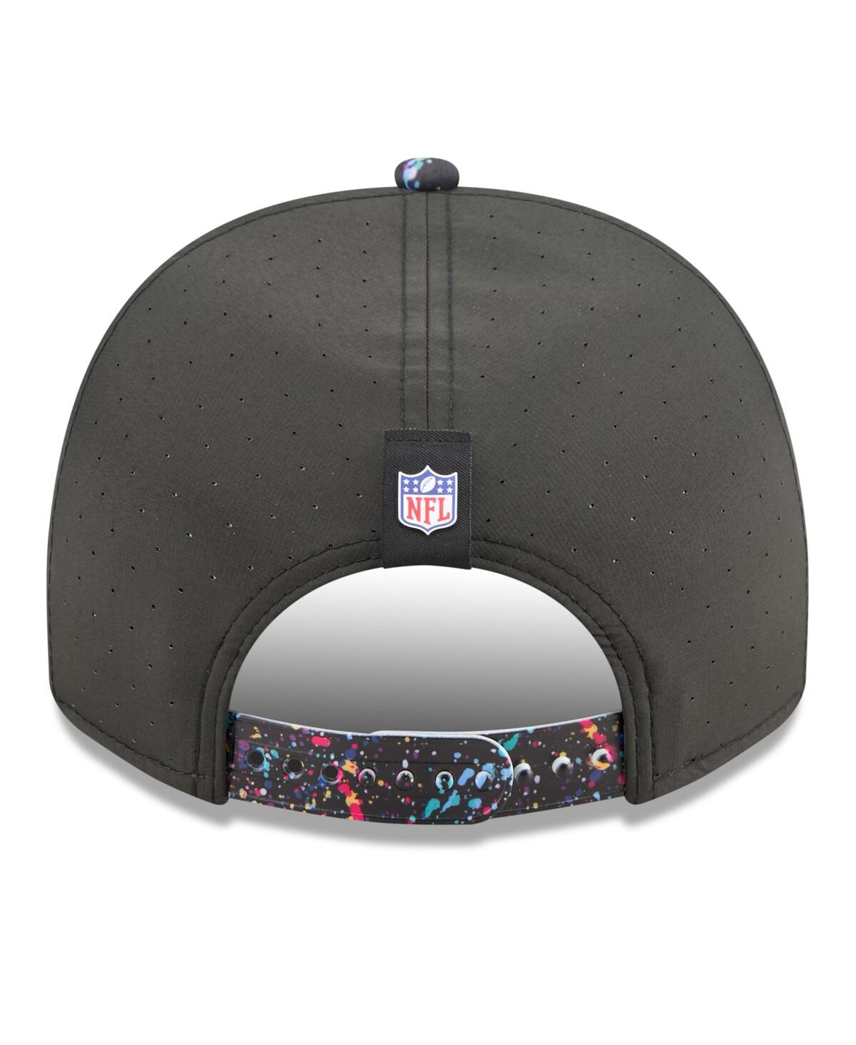 New Era Men's Black New York Giants 2025 Nfl Crucial Catch A-frame 9fifty Snapback Hat In Black