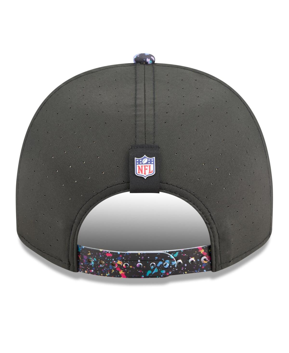 New Era Men's Black Kansas City Chiefs 2025 Nfl Crucial Catch A-frame 9fifty Snapback Hat In Black