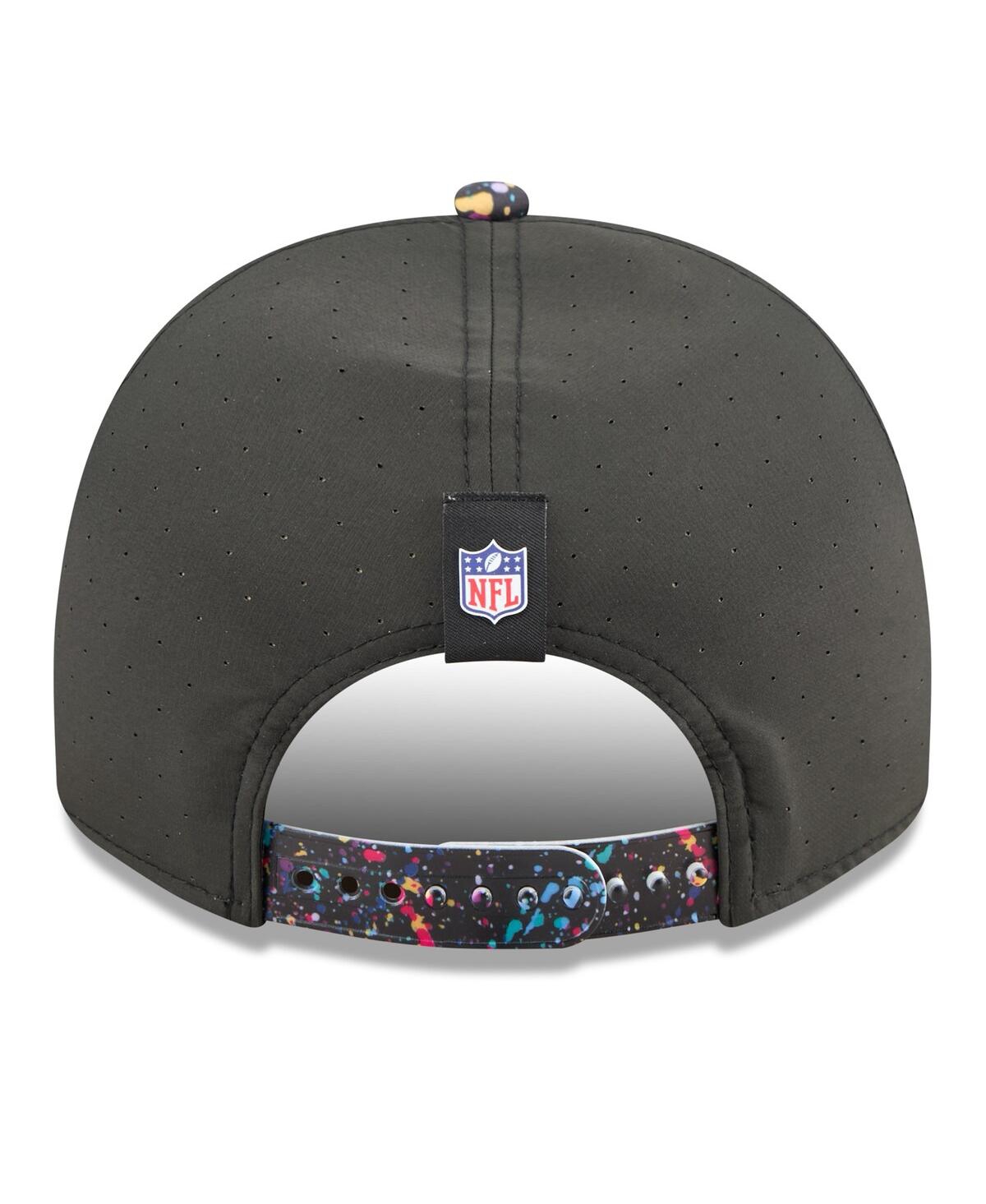 New Era Men's Black Indianapolis Colts 2025 Nfl Crucial Catch A-frame 9fifty Snapback Hat In Black