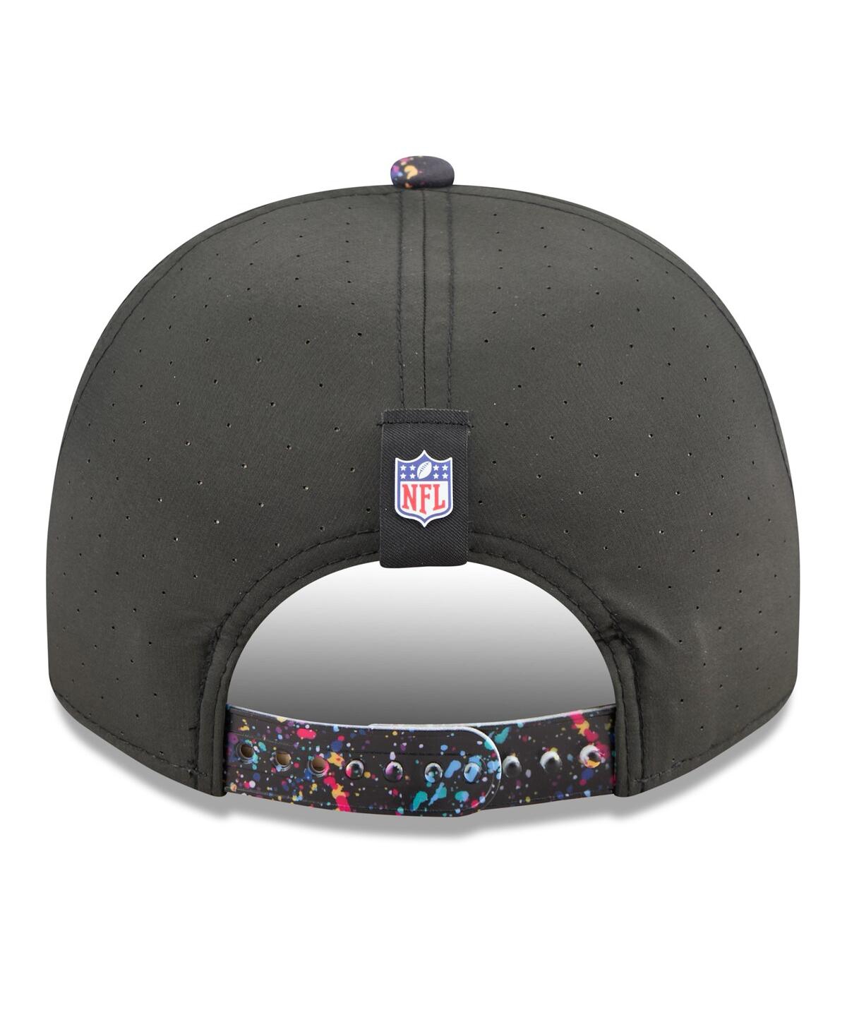 New Era Men's Black Green Bay Packers 2025 Nfl Crucial Catch A-frame 9fifty Snapback Hat In Black