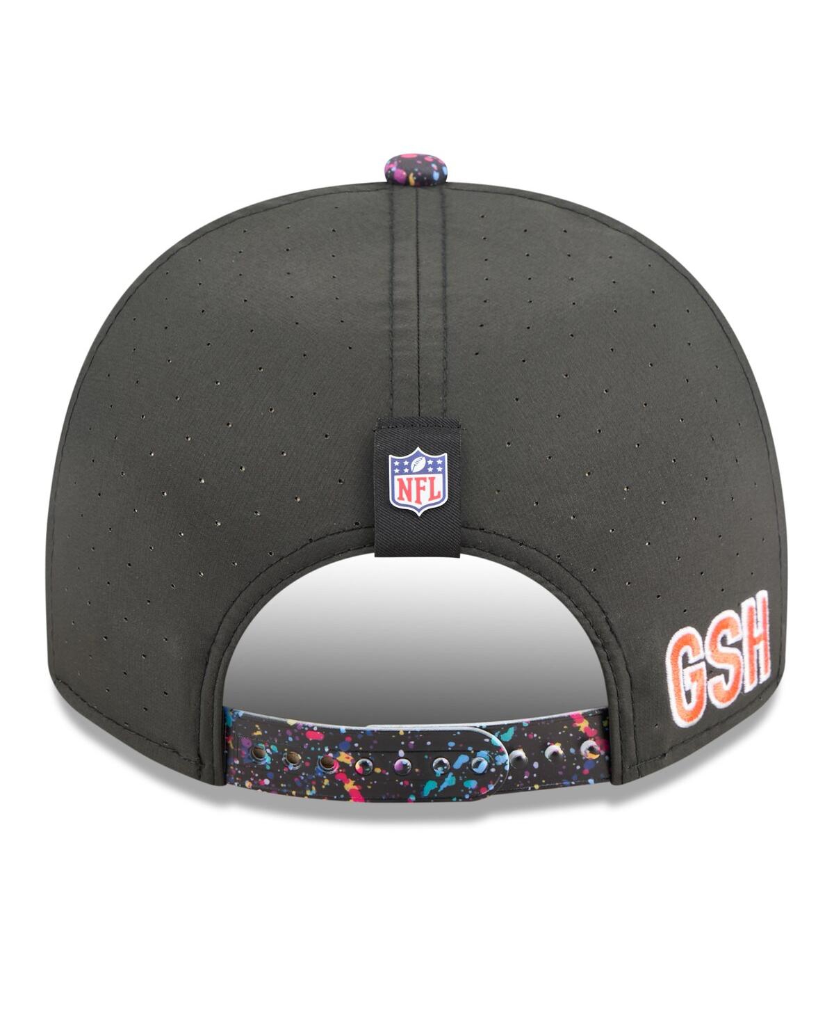 New Era Men's Black Chicago Bears 2025 Nfl Crucial Catch A-frame 9fifty Snapback Hat In Black
