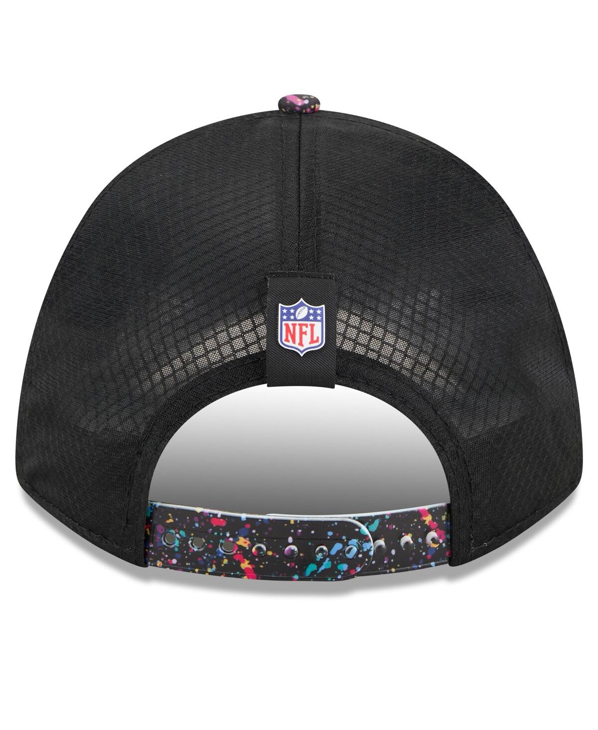 New Era Men's Black San Francisco 49ers 2025 Nfl Crucial Catch 9forty Adjustable Hat In Black