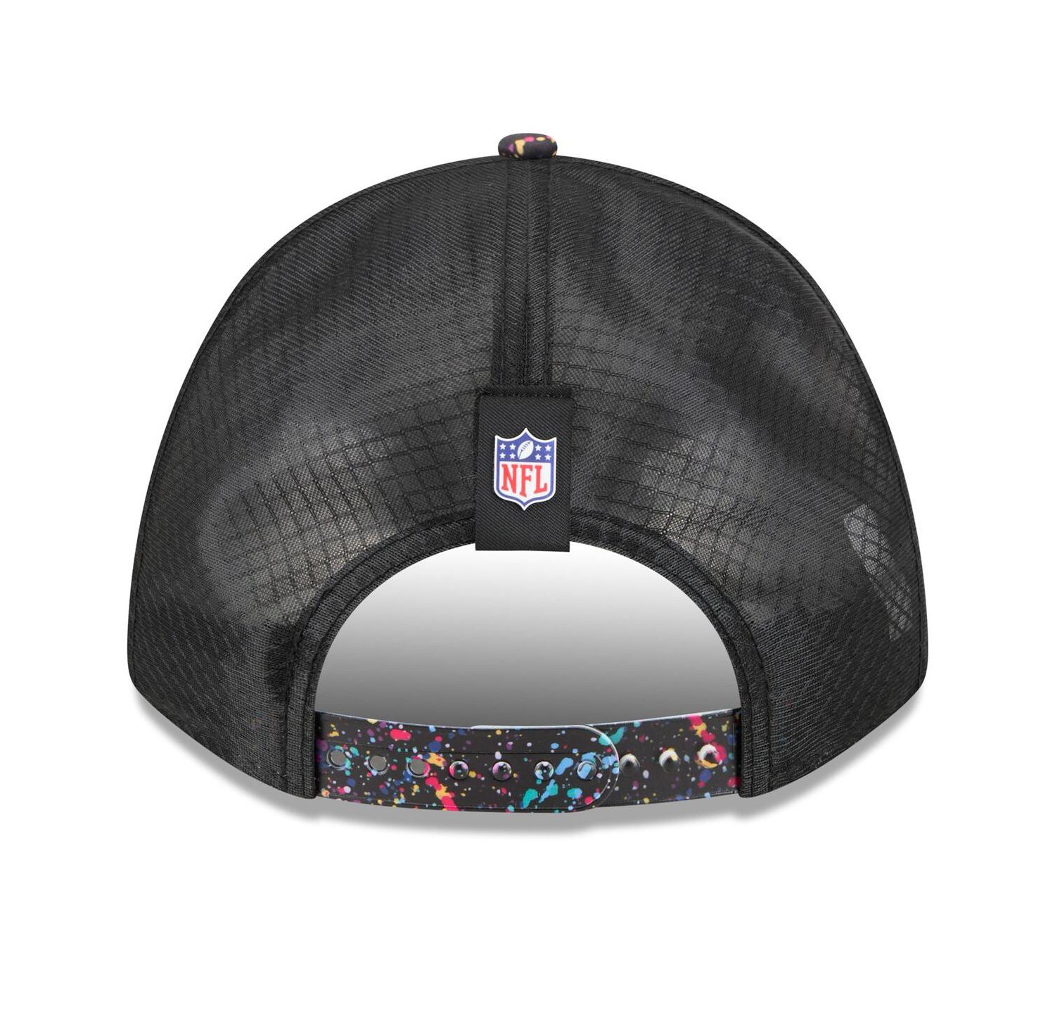 Men's Black Miami Dolphins 2025 NFL Crucial Catch 9FORTY Adjustable Hat