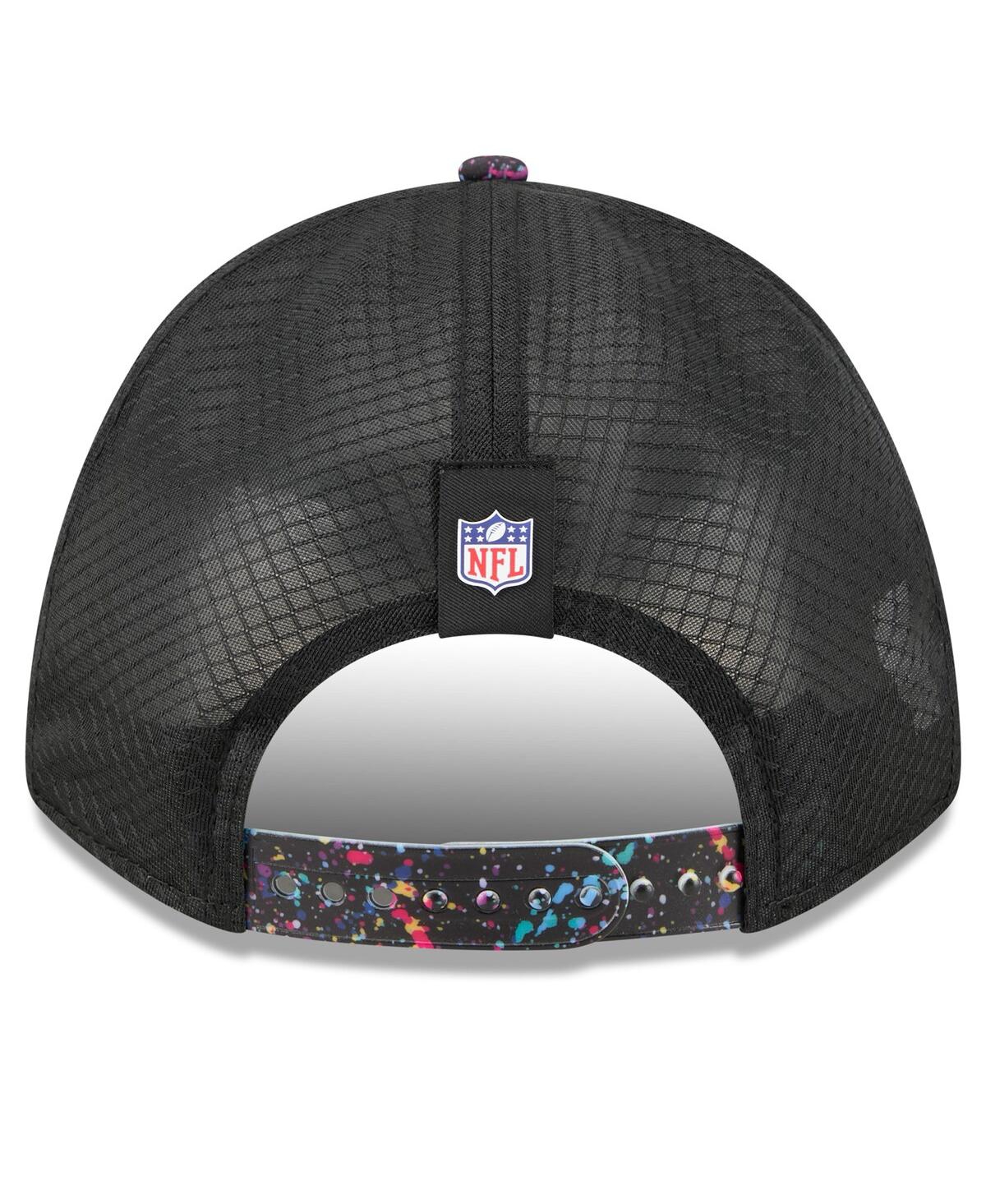 New Era Men's Black Jacksonville Jaguars 2025 Nfl Crucial Catch 9forty Adjustable Hat In Black