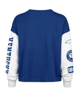 Women's Royal Kentucky Wildcats Sydney Long Sleeve T-Shirt