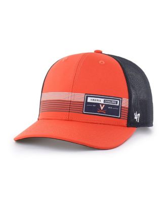 '47 Brand - Men's Orange Virginia Cavaliers Rangefinder Brrr Trucker Adjustable Hat