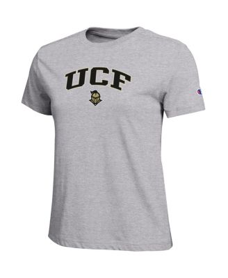 Women's Gray UCF Knights Arched Over Logo T-Shirt