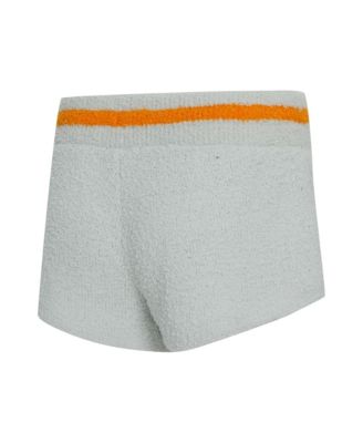 Women's 2-Piece Gray/Tennessee Orange Tennessee Volunteers Whitley Long Sleeve Hoodie Top and Shorts Set