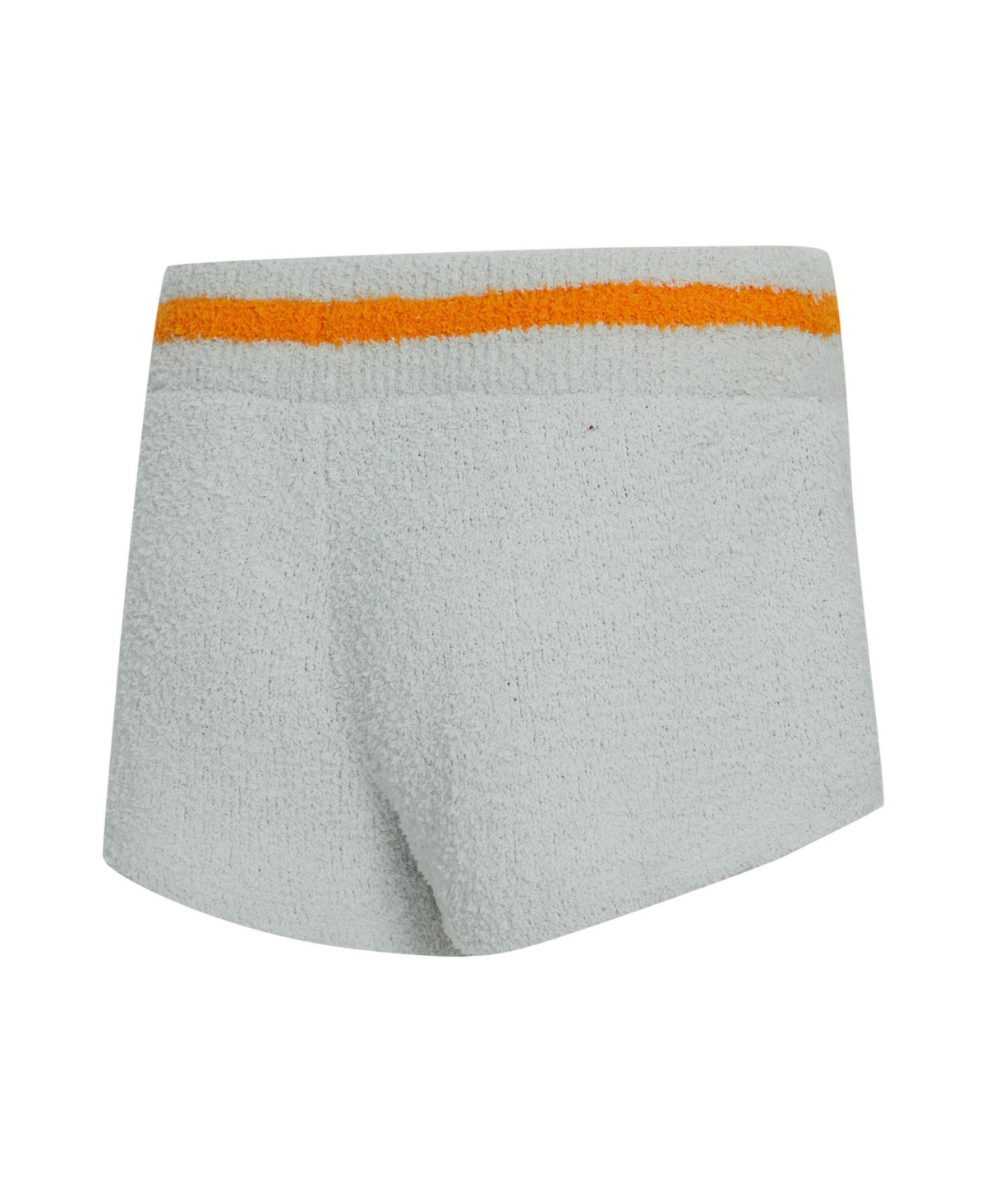 Concepts Sport Women's 2-piece Gray/tennessee Orange Tennessee Volunteers Whitley Long Sleeve Hoodie Top And Shorts In White