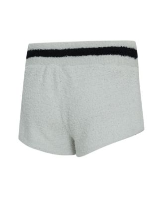 Women's 2-Piece Gray/Black Colorado Buffaloes Whitley Long Sleeve Hoodie Top and Shorts Set