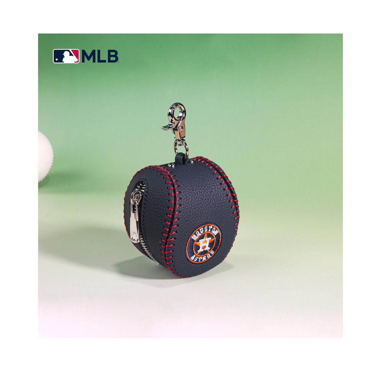Houston Astros Baseball Bag Charm