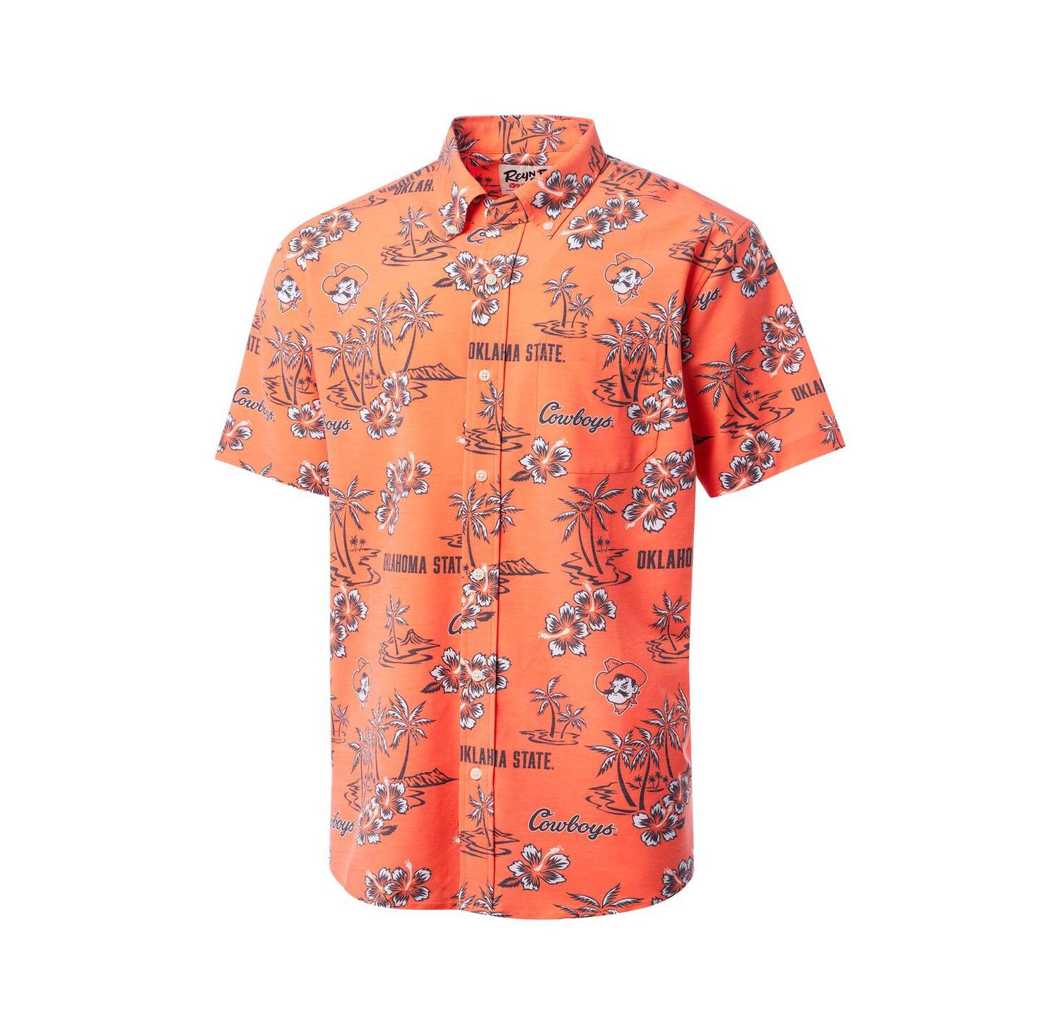 Men's Orange Oklahoma State Cowboys Classic Button-Up Shirt