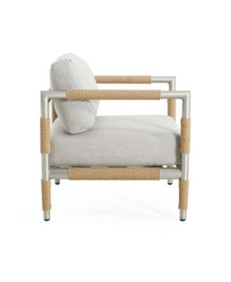 Oriana Aluminum Outdoor Patio Armchair with Cushions