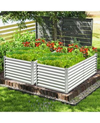 Raised Garden Bed Large Metal Planter Box Kit for Vegetable Herb 6' x 3' x 2'