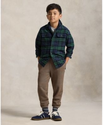 Boys' 8-20 Plaid Camp Shirt