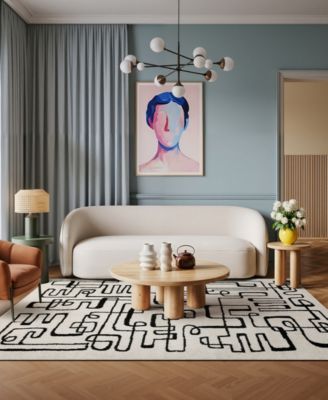 Quinn QUI11 5' x 8' Area Rug