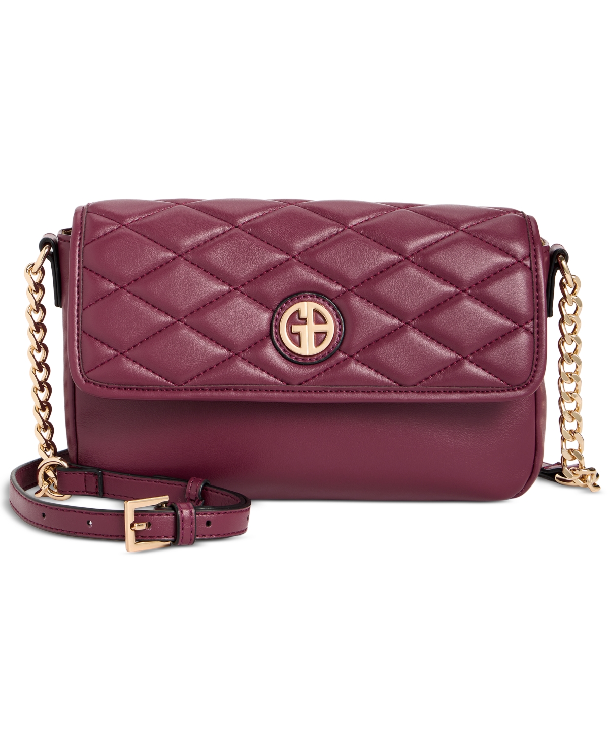Giani Bernini E/W Quilted Crossbody Bag, Macy's Exclusive