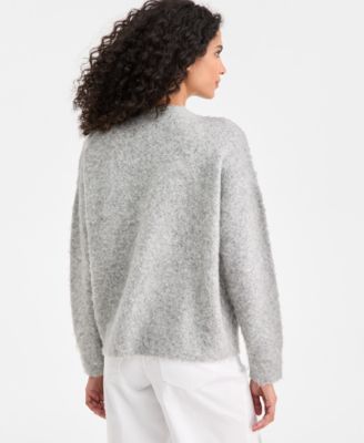 Women's Embellished Brushed Pullover Sweater, Macy's Exclusive
