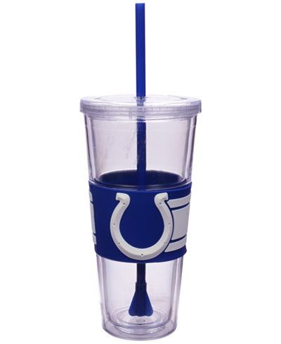 Boelter Brands Indianapolis Colts 22 oz. Hyped Straw Tumbler