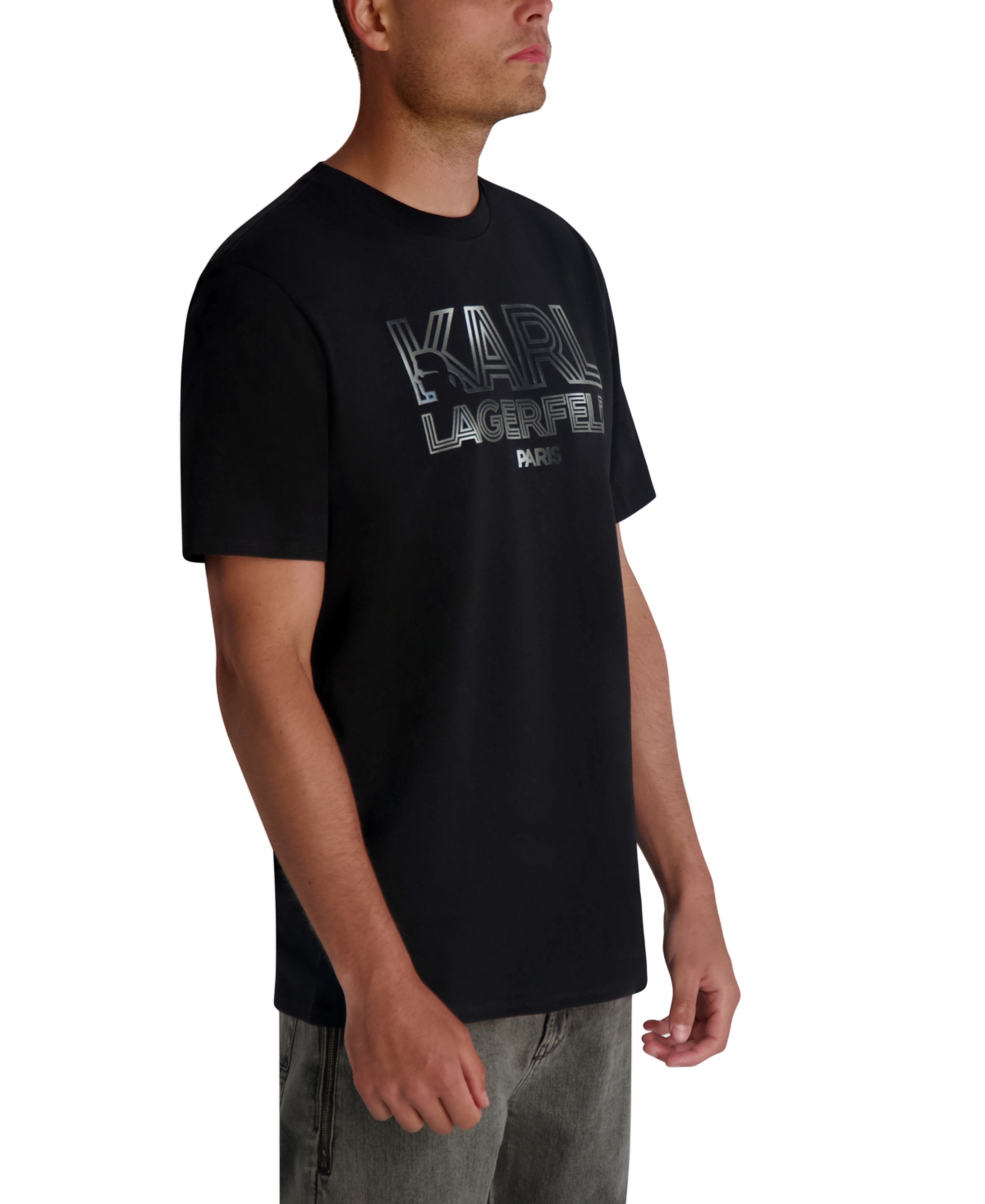 Karl Lagerfeld Paris Men's Short Sleeve T-Shirt