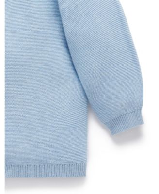 Baby Boys Textured Knit Cardigan