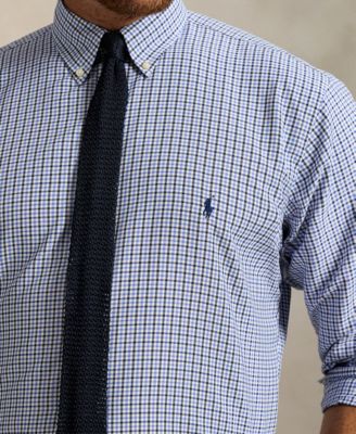 Men's B&T Long Sleeve Performance Oxford Shirt