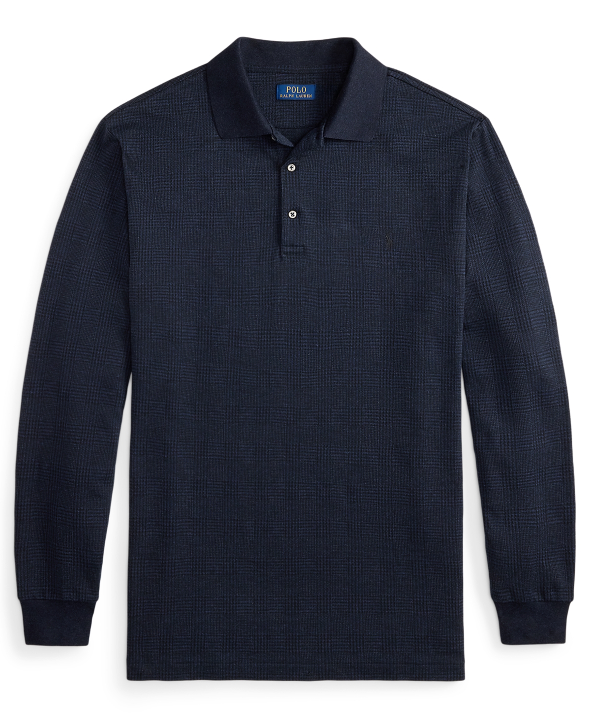 Polo Ralph Lauren Men's Big & Tall Long-sleeved Glen Shirt