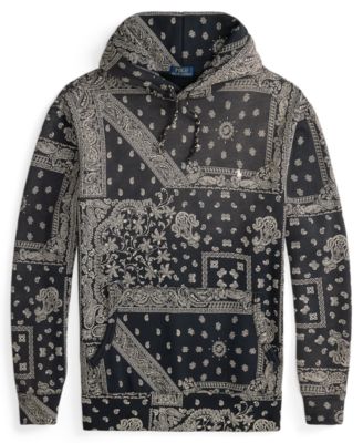 Men's Big & Tall Bandana Printed Sweatshirt