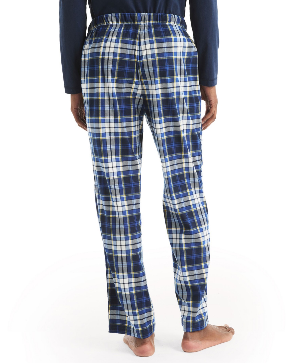 Nautica Men's Fleece Plaid Pajama Pants