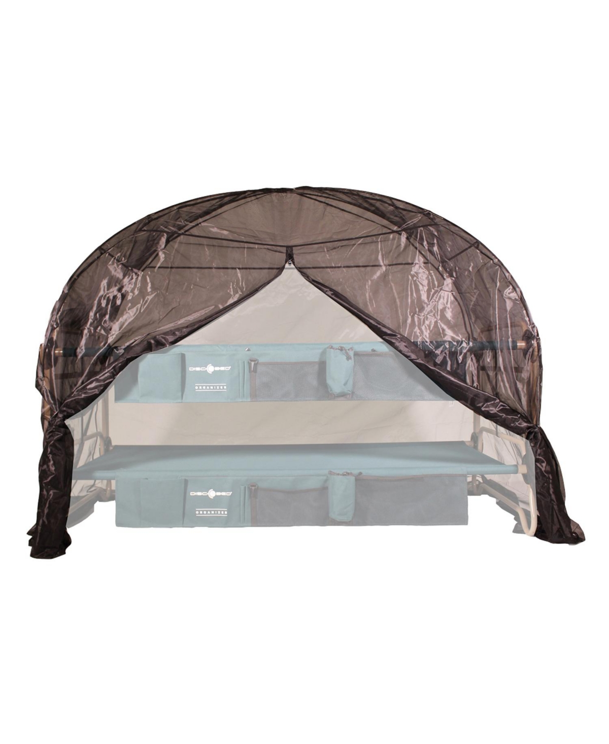 Disc-o-Bed Mosquito Net and Frame for Cam-o-Bunk Camping Cots, Green