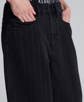 Women's High Rise Wide Leg Baggy Jeans