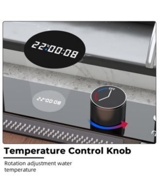 31.5-Inch Drop-In Single Bowl 304 Stainless Steel Kitchen Sink, Pull-Down Faucet Kitchen Set