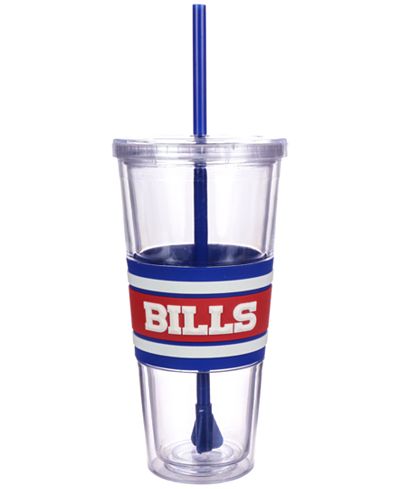Boelter Brands Buffalo Bills 22 oz. Hyped Straw Tumbler
