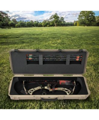 Cases iSeries 4214 Hard Plastic Parallel Limb Bow Crossbow Case, Tan