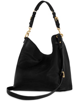 Rivington Medium Leather Hobo Crossbody Bag