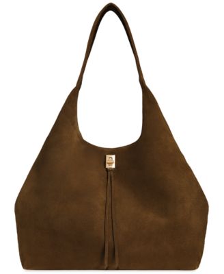 Rebecca Minkoff - Darren Signature Large Suede Carryall Shoulder Bag