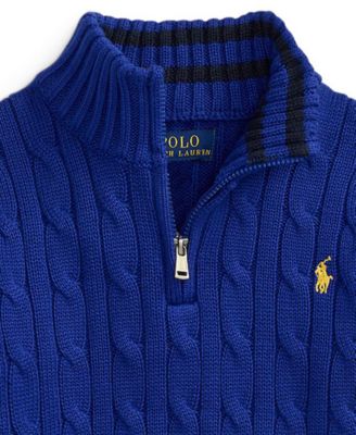 Boys' 2-7 Long Sleeves Sweater