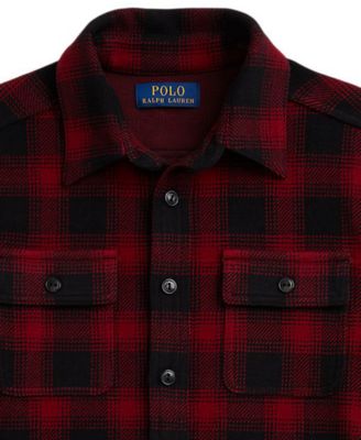 Boys' 8-20 Flannel Long Sleeve Shirt Jacket
