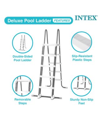 - 52 Inch Pool Ladder with Removable Steps