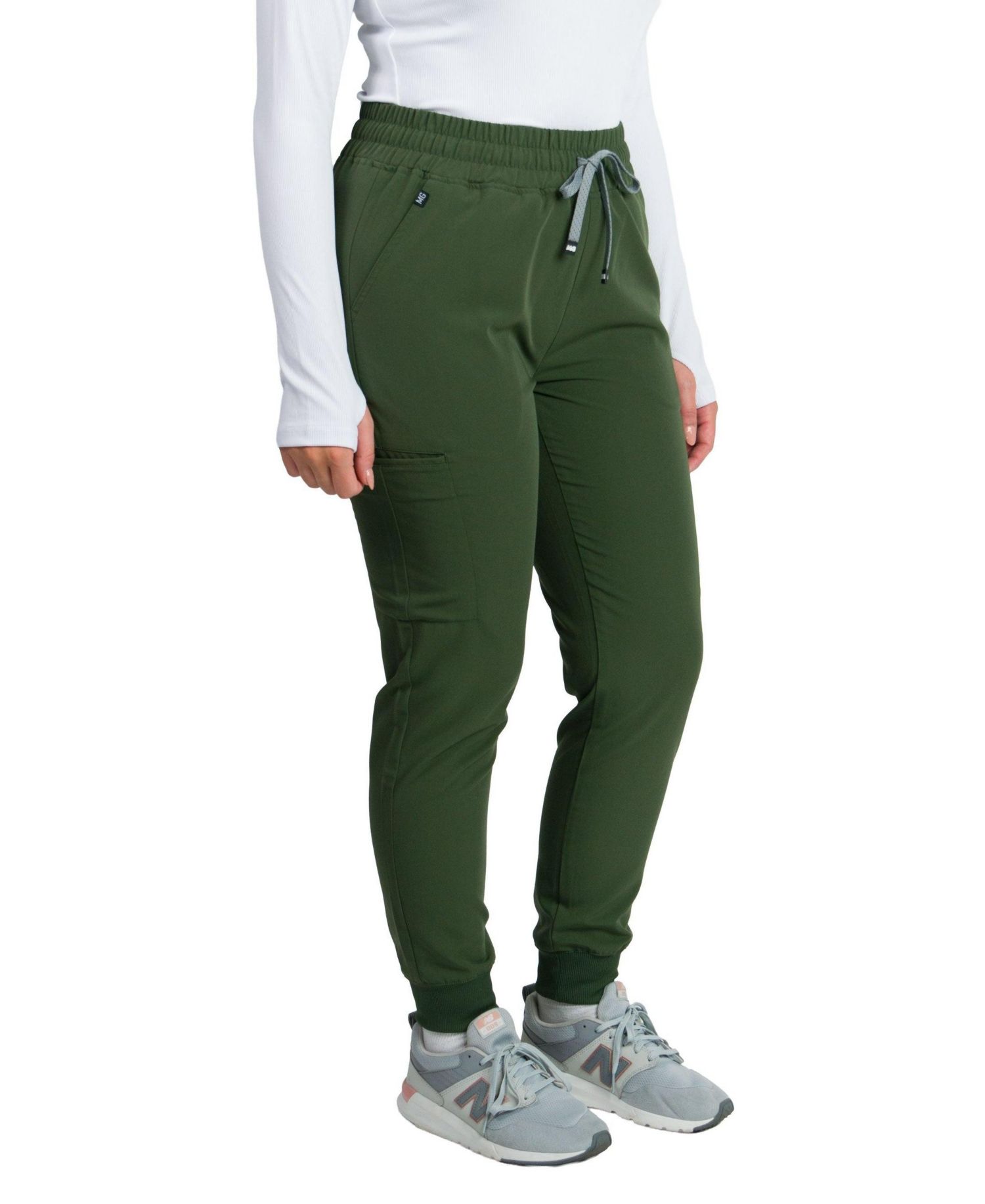 Women's Madison Mid-rise Slim Jogger Scrub Pant