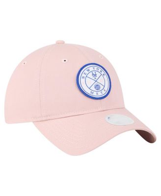 Women's Pink New York Mets Bloom 9TWENTY Adjustable Hat