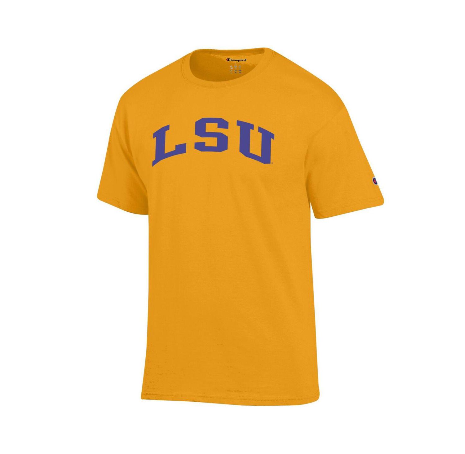 Men's Purple LSU Tigers Basic Arch T-Shirt