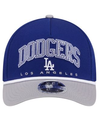 Men's Royal/Gray Los Angeles Dodgers Arch 9FORTY A-Frame M-Crown Adjustable Hat