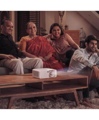 High Brightness 4K UHD HDR Home Theater and Gaming Laser Projector – 3500 Lumens, WiSA Certified, Lights-On Viewing, 240Hz Gaming, 360° Projection