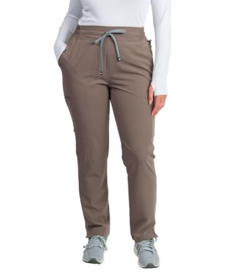 Women's Ariana Mid-rise Slim Straight Scrub Pant