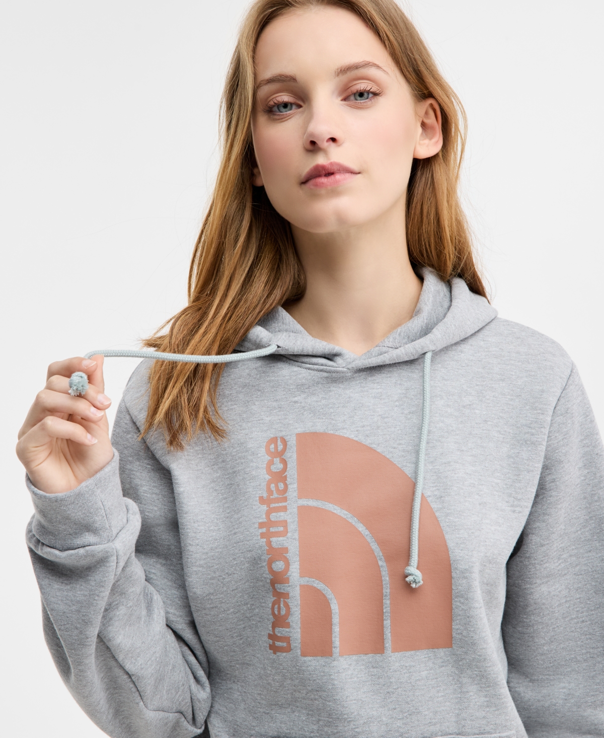 The North Face Women's Evolution Jumbo Dome Hoodie In Gray