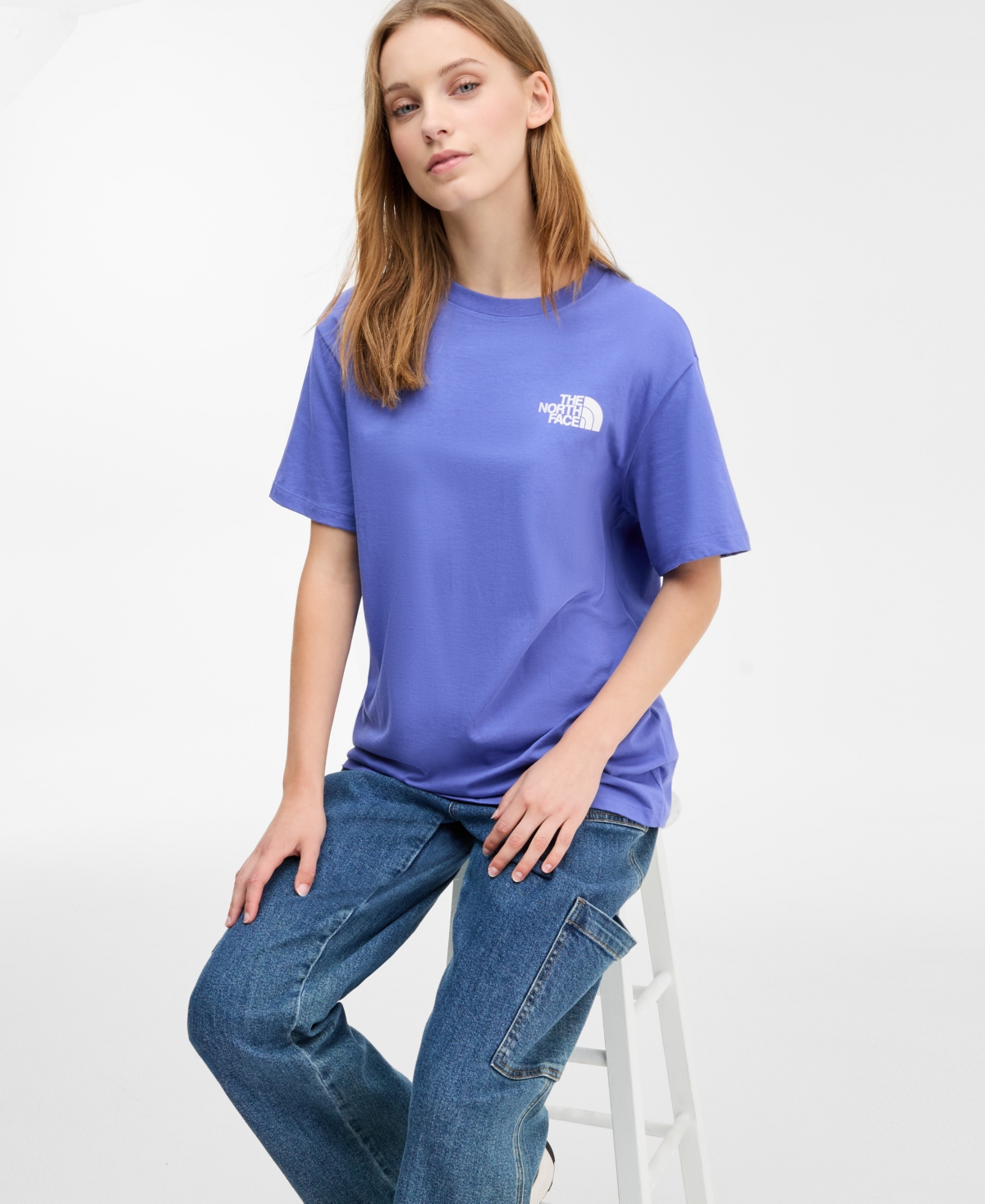 The North Face Women's Evolution Peaks Cotton Logo Tee