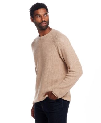 Men's Waffle Donegal Crewneck Sweater
