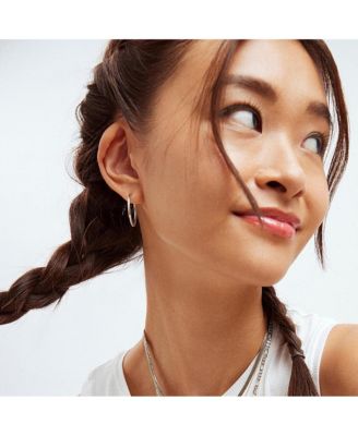 Medium Slim Endless Hoops - Lo Medium