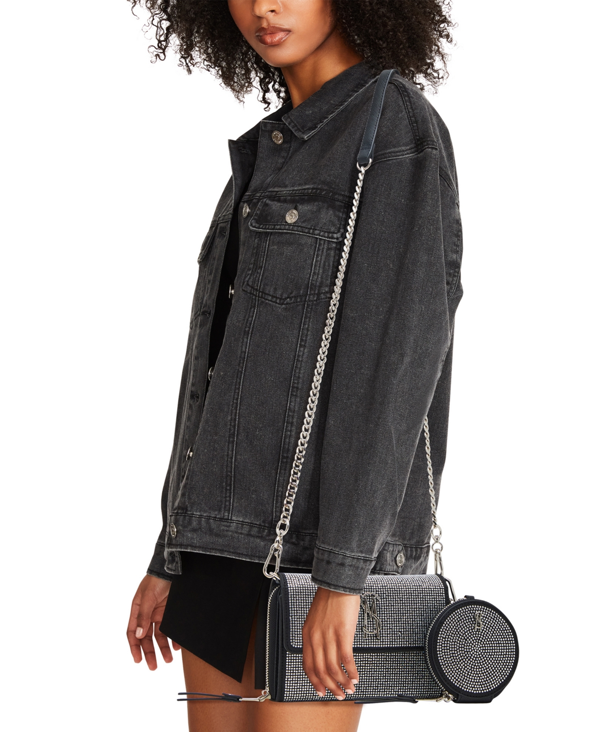 Steve Madden Boxed Embellished Carina Crossbody Wallet In Multi